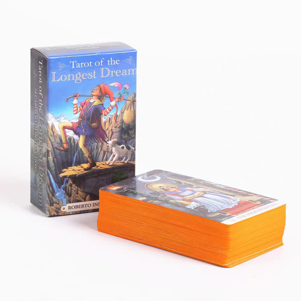 Tarot Cards Deck With Guidebook - 78 Carte dei Sogni più Lunghi