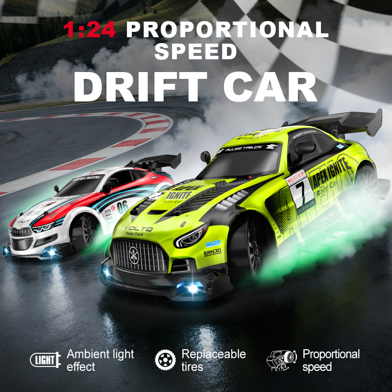 Rc Drift Car 1 24 Scale 4Wd - Auto RC Drift 4WD Scala 1:24,
