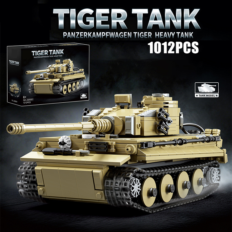 Lego Compatible Military Tank - Set di Costruzioni Militari 1000 Pezzi,