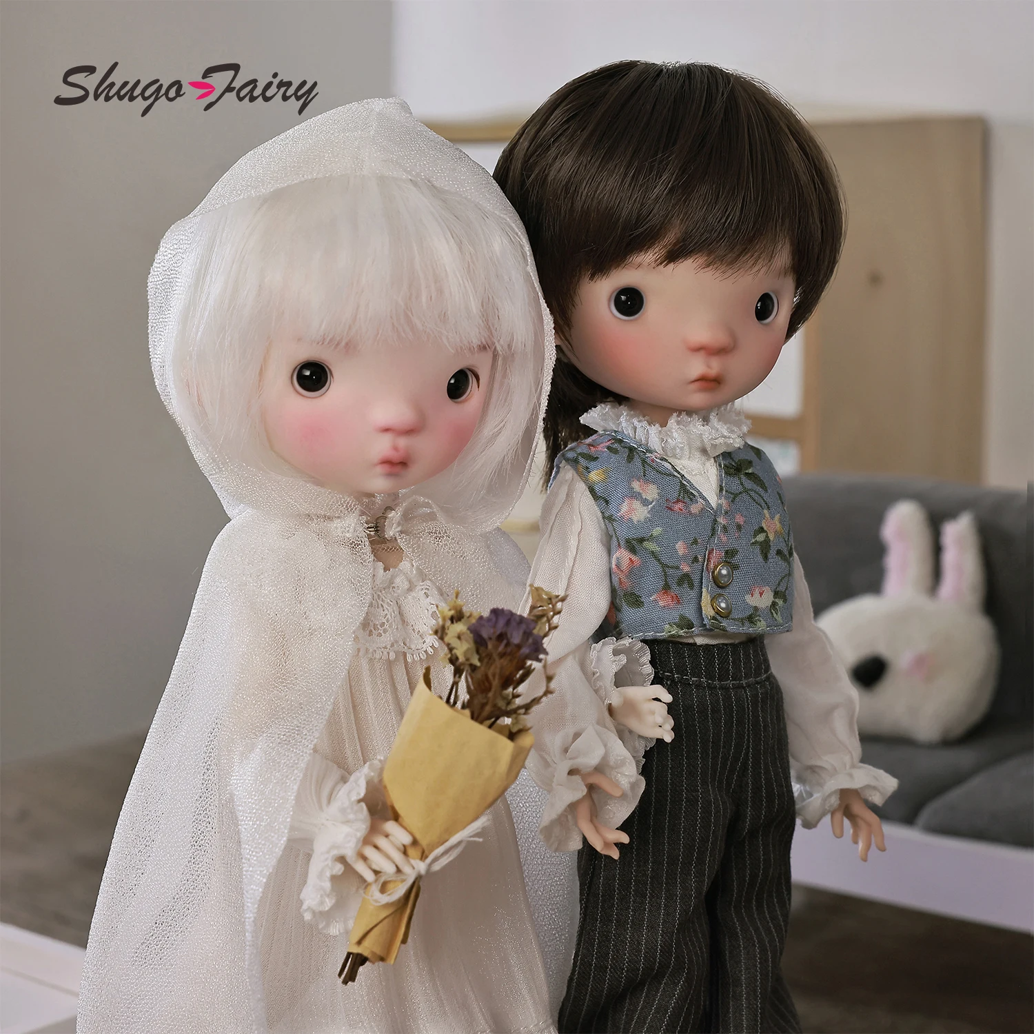 Bjd Doll 1 6 Full Set With Clothes - ShugaFairy Peaches 1/6 Bambole BJD 30cm