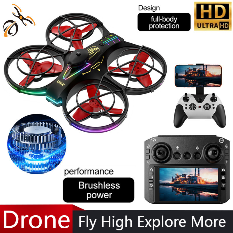 Fpv Brushless Rc Drone 4K - Drone Professionale RC RH830 con Fotografia
