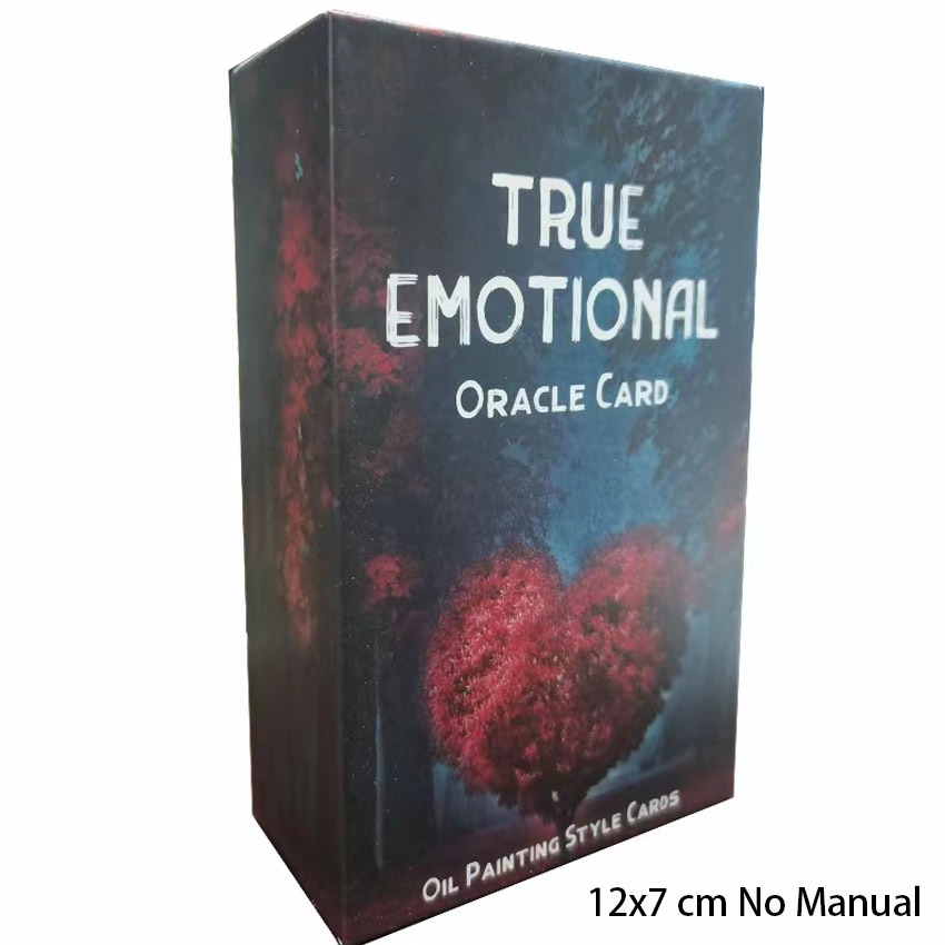 Tarot Cards Deck With Guidebook - Giochi di carte Oracle emozionali reali