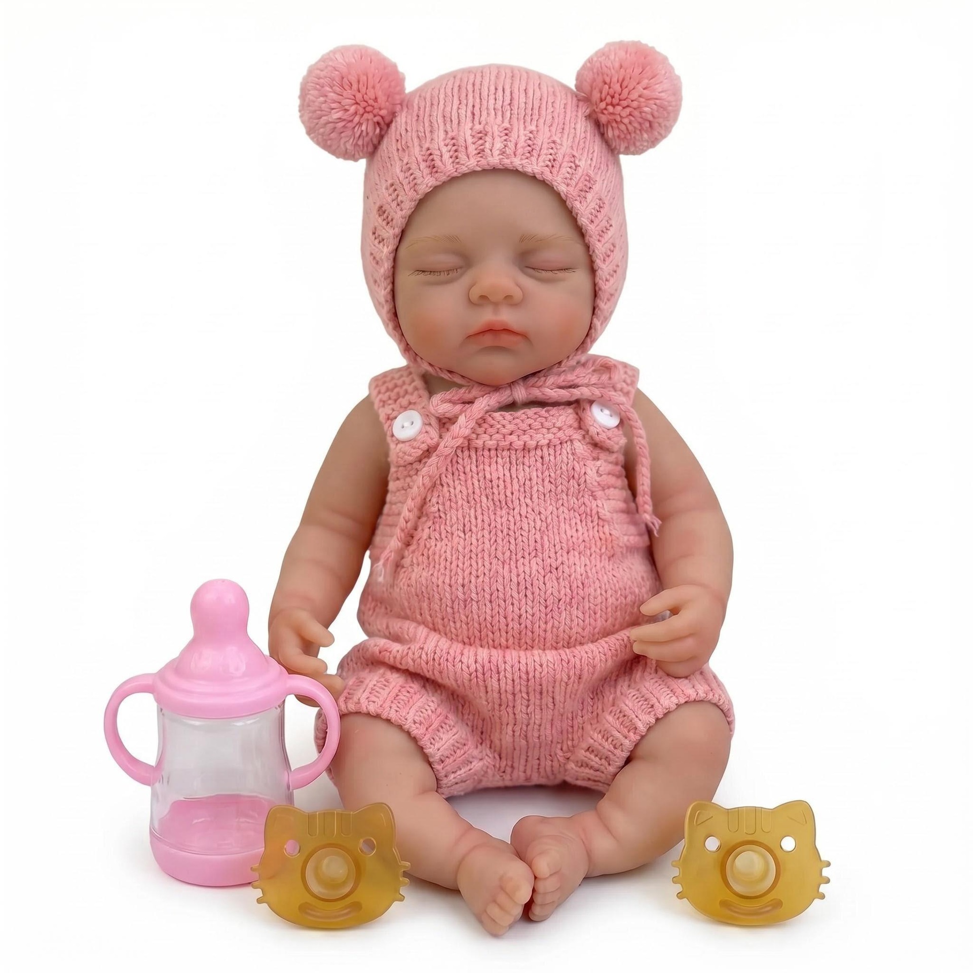 Reborn Baby Doll Silicone Realistic - Bambola Reborn NPK Irys da 12