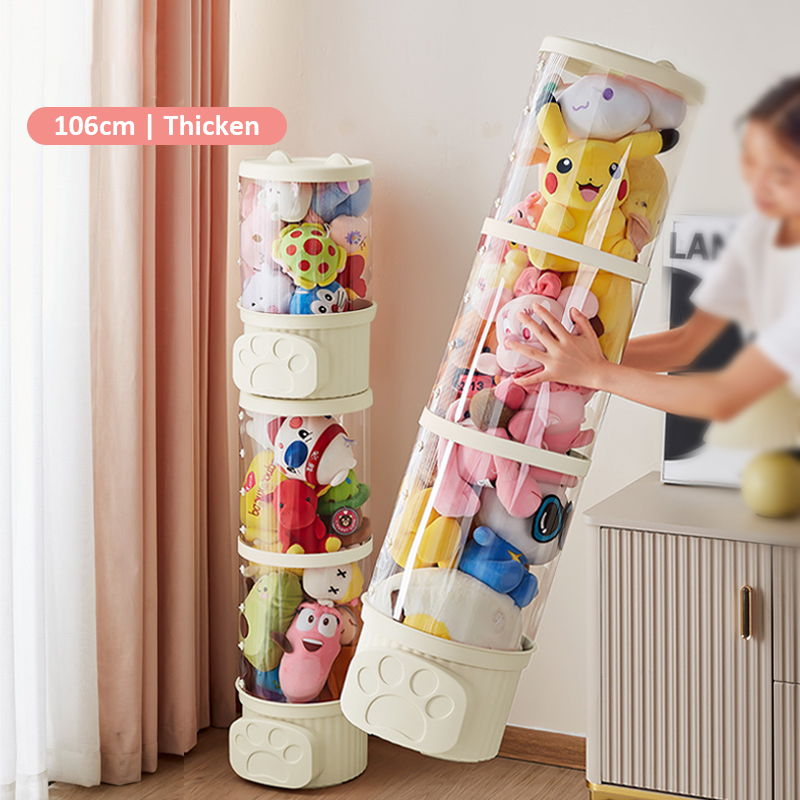 Dolls - Contenitore Trasparente per Bambole e Peluche,