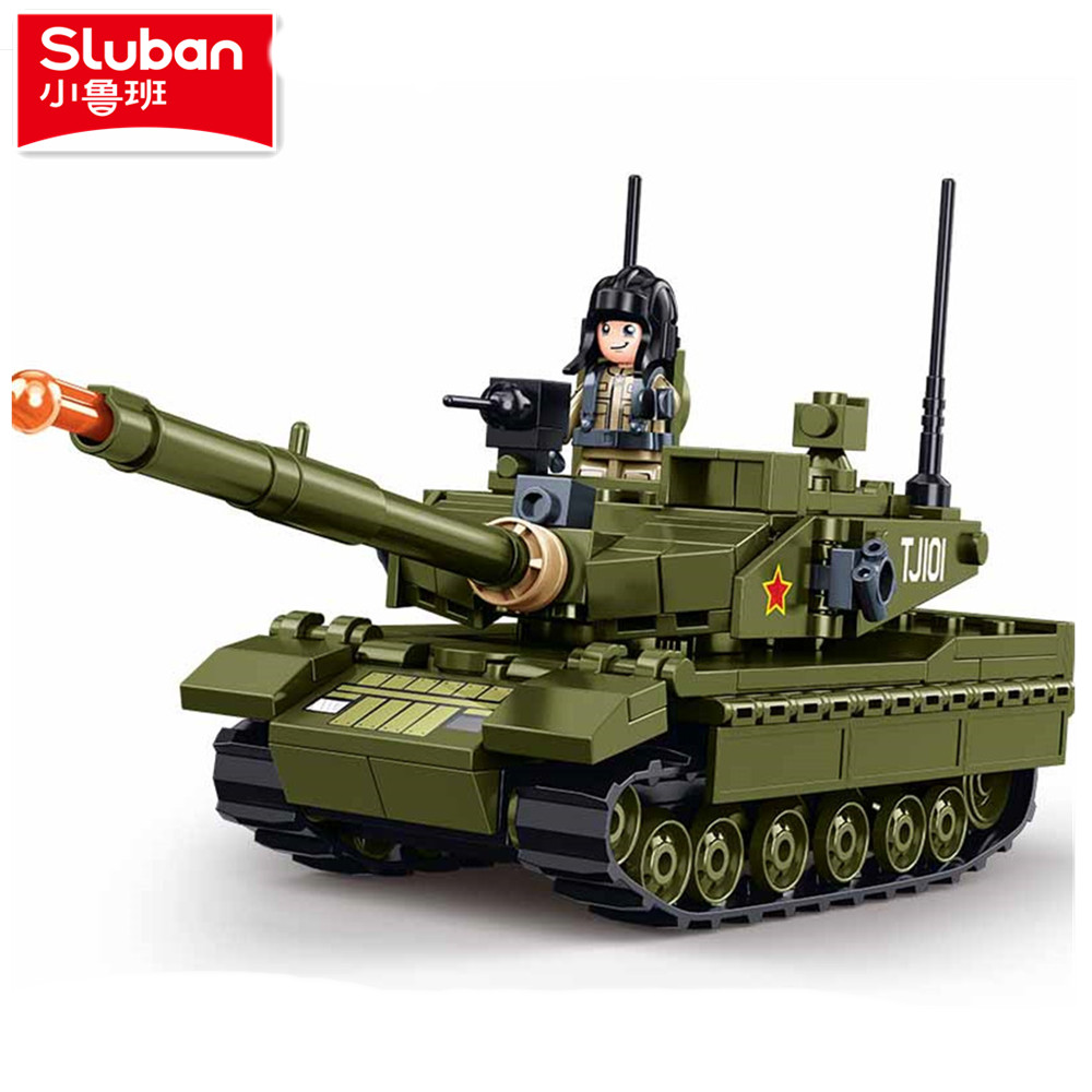 Lego Compatible Military Tank - Sluban 183PCS Esercito Carro Armato di