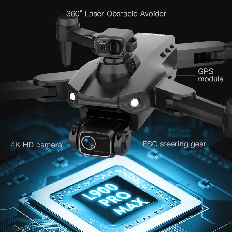 L900 Pro MAX GPS Drone 4K Prof - Fpv Brushless Rc Drone 4K recensione e prezzo