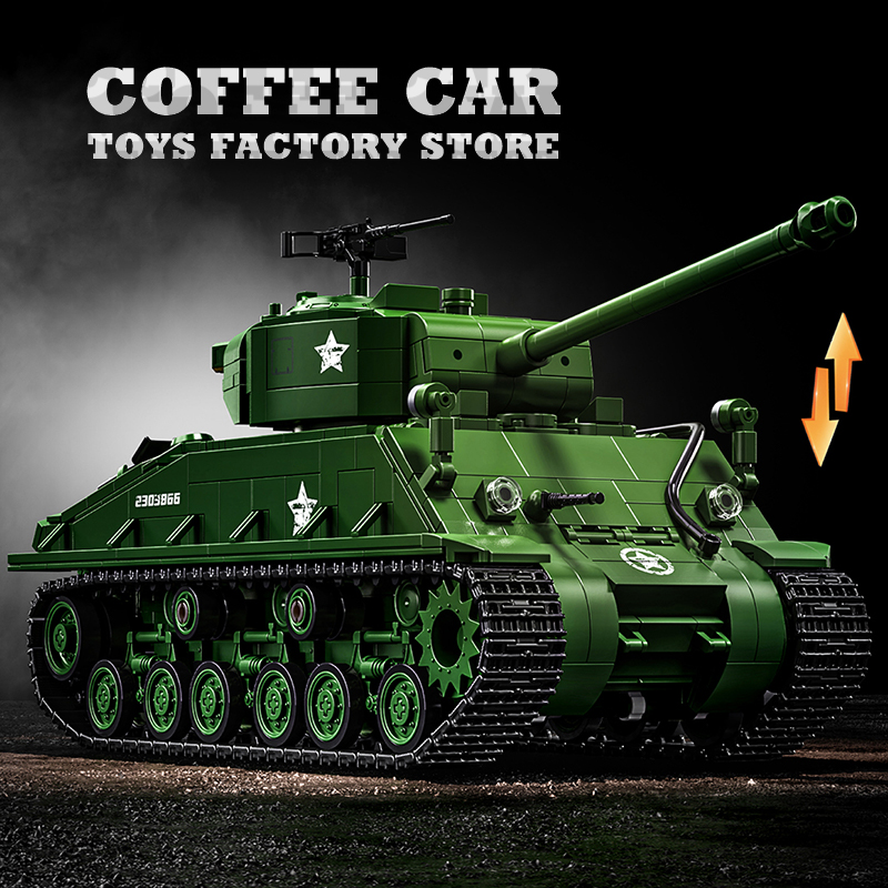 Blocchi da Costruzione Carro A - Lego Compatible Military Tank recensione e prezzo