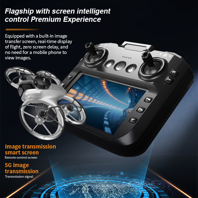 360 °   Drone RC con Protezion - Fpv Brushless Rc Drone 4K recensione e prezzo