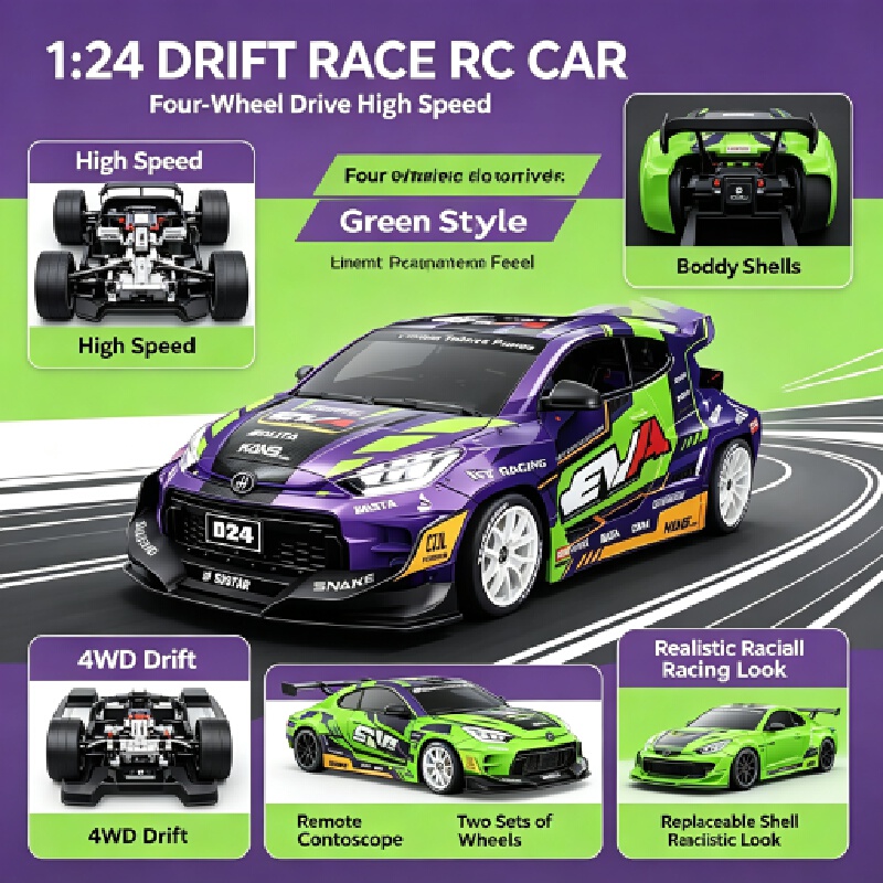 Hongxing Nuova D24 Auto RC da  - Rc Drift Car 1 24 Scale 4Wd recensione e prezzo