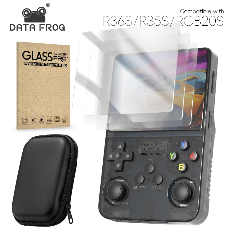 DATA FROG R36S Protezione sche - Retro Handheld Game Console R36S recensione e prezzo