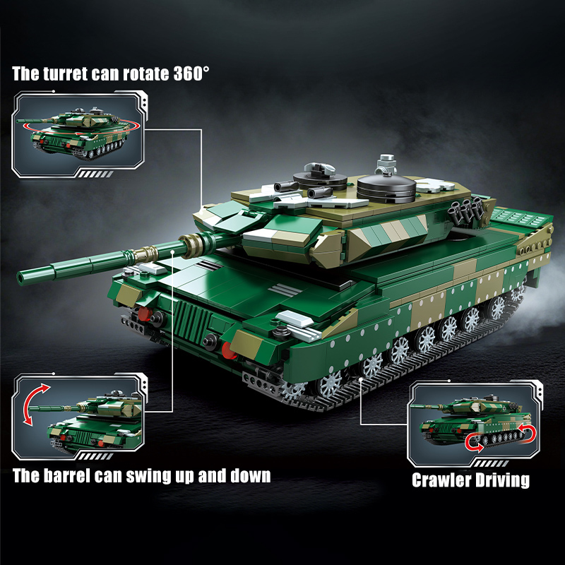 Set di Costruzioni Militari 10 - Lego Compatible Military Tank recensione e prezzo
