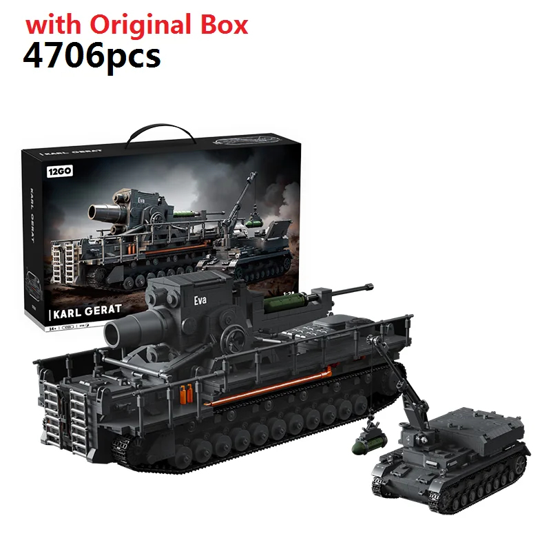 12GO 97026 4706 pz. Kit Costru - Lego Compatible Military Tank recensione e prezzo