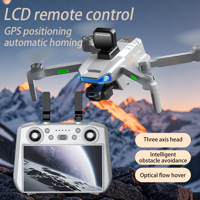 AE3 PRO Max NUOVO LCD SC GPS D - Fpv Brushless Rc Drone 4K recensione e prezzo