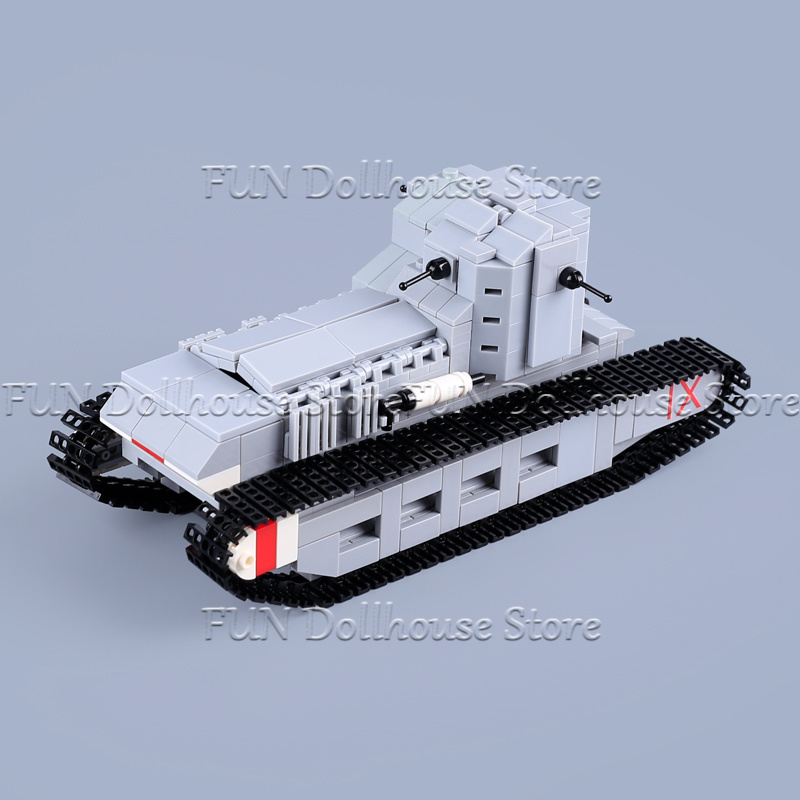 MOC Prima Guerra Mondiale Mili - Lego Compatible Military Tank recensione e prezzo
