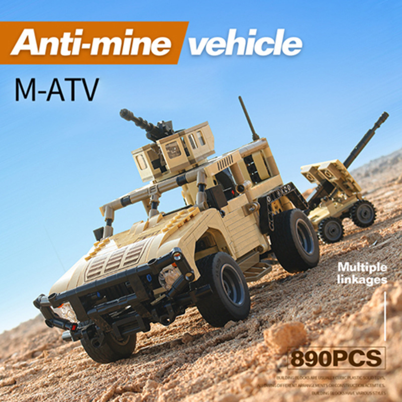 MOC Militare Hummer Building B - Lego Compatible Military Tank recensione e prezzo