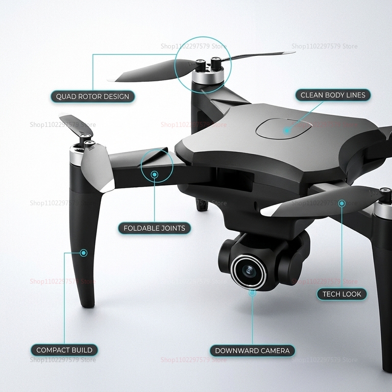 Mini Drone YL01 con Fotocamera - Fpv Brushless Rc Drone 4K recensione e prezzo