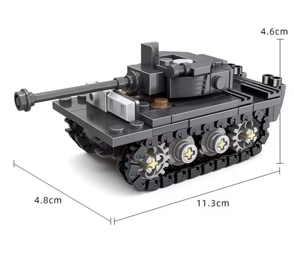 Modello Fai-da-Te del Carro Ar - Lego Compatible Military Tank recensione e prezzo