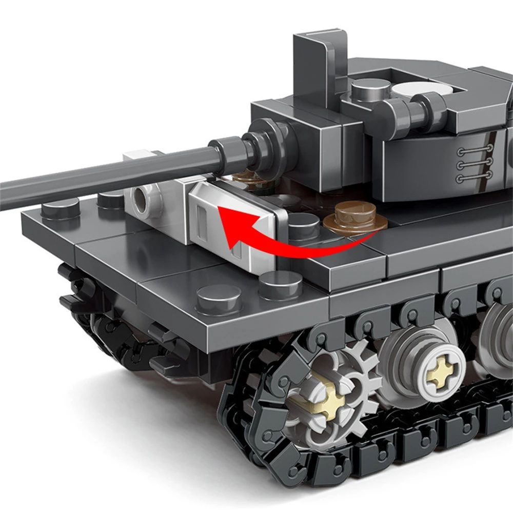 Modello Fai-da-Te del Carro Ar - Lego Compatible Military Tank recensione e prezzo