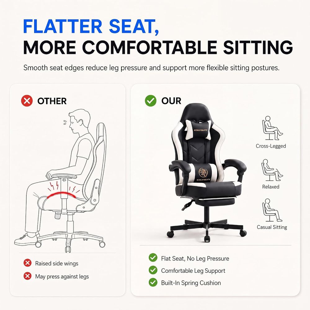 Sedia da Gaming Ergonomica per - Video Games recensione e prezzo