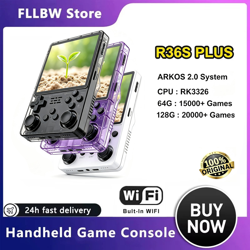 FLLBW Originale Arkos R36s Plu - Retro Handheld Game Console R36S recensione e prezzo