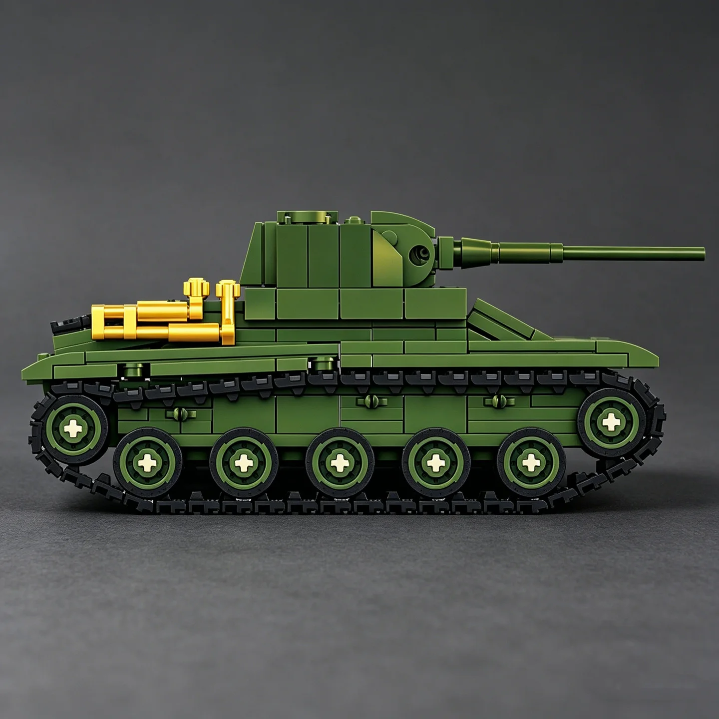 Modello di Carro Armato Legger - Lego Compatible Military Tank recensione e prezzo