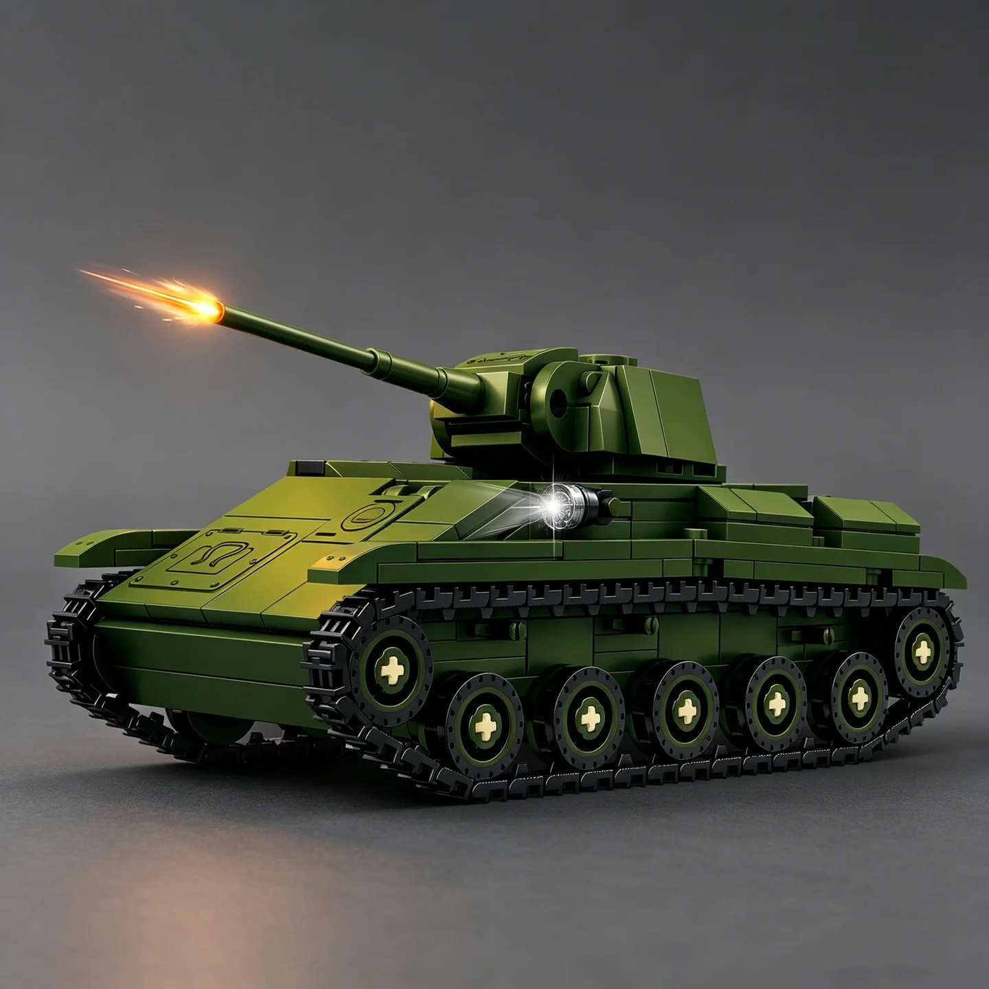 Modello di Carro Armato Legger - Lego Compatible Military Tank recensione e prezzo