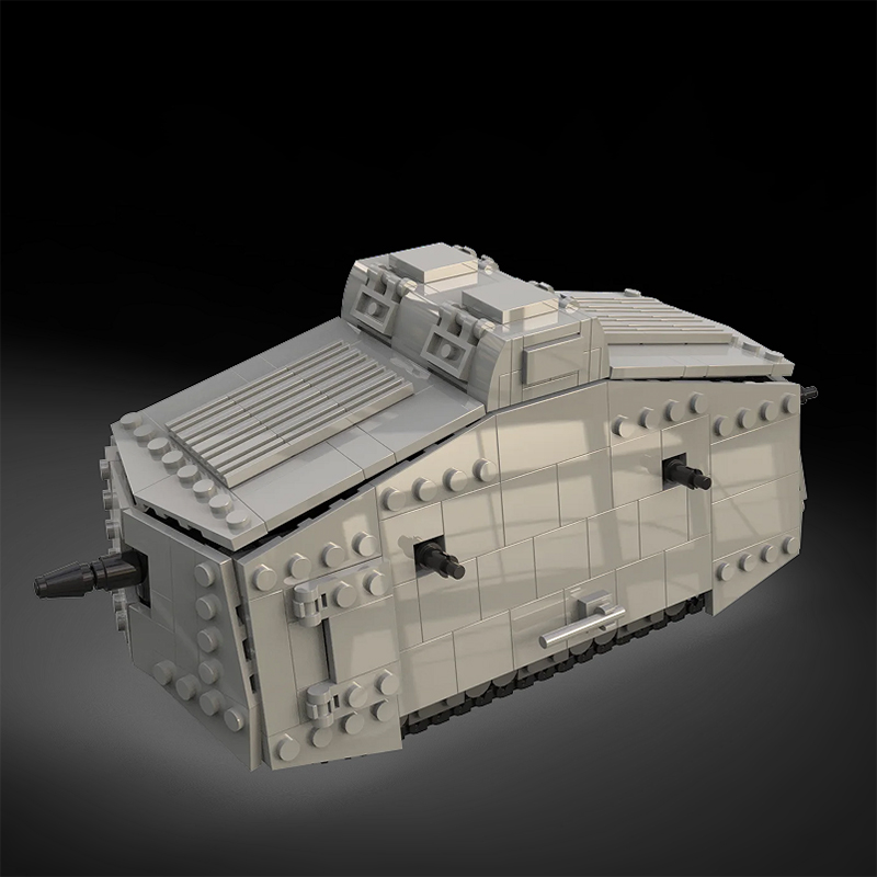MOC WW1 Germania Militare A7V  - Lego Compatible Military Tank recensione e prezzo